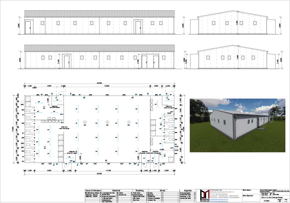 Ablution facility . x . Change House